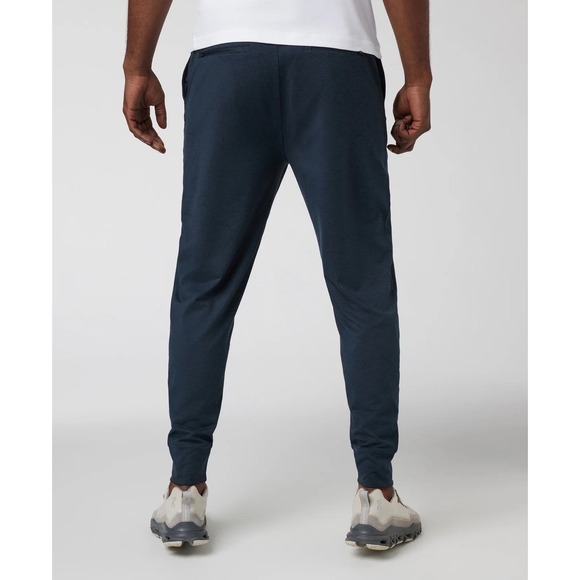 Vuori Sunday Performance Joggers Ink Heather Blue Size XL - Picture 3 of 10